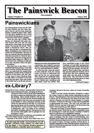 Painswick Beacon January 2010 Edition