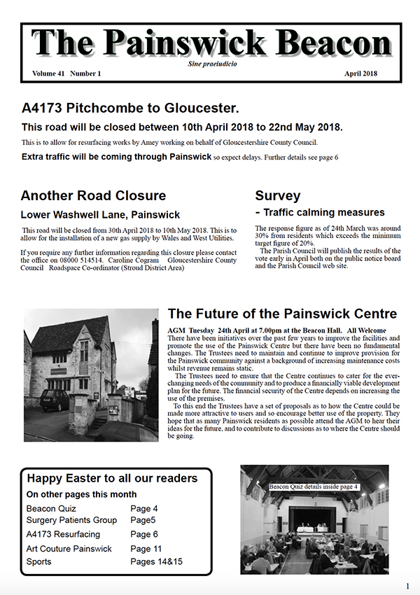 Painswick Beacon April 2018 Edition