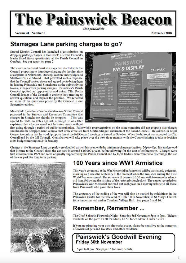 Painswick Beacon November 2018 Edition