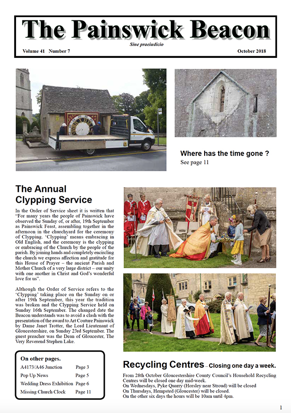 Painswick Beacon October 2018 Edition