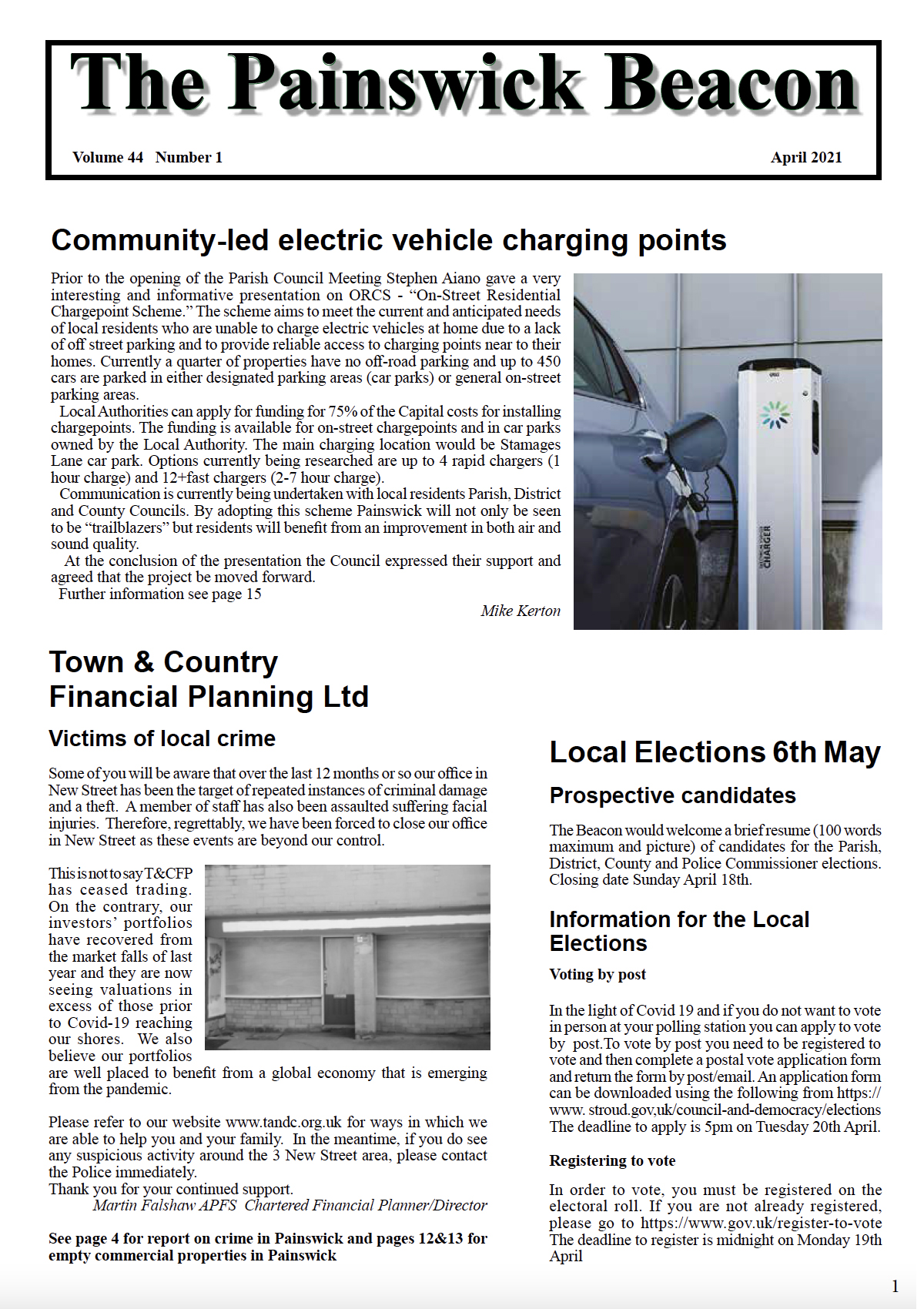 Painswick Beacon April 2021 Edition