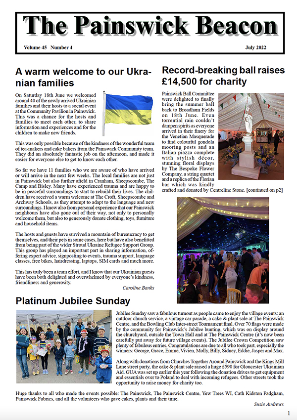Painswick Beacon July 2022 Edition