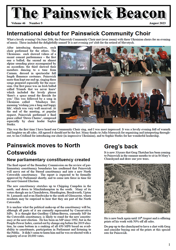 Painswick Beacon August 2023 Edition