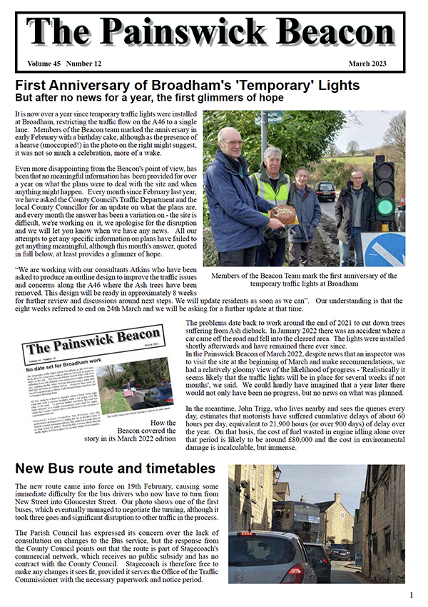 Painswick Beacon March 2023 Edition